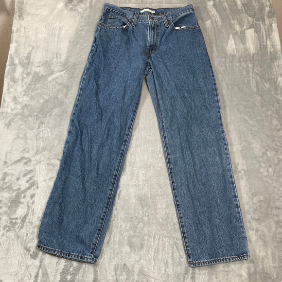 Levi's Denim - Levis 94 Baggy Jeans Womens 28 Medium Wash Blue Straight Leg A3510-0022